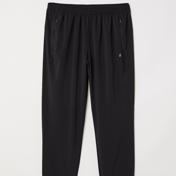 H&M Pants Hm Men Running Trousers Black L Worn Once Poshmark